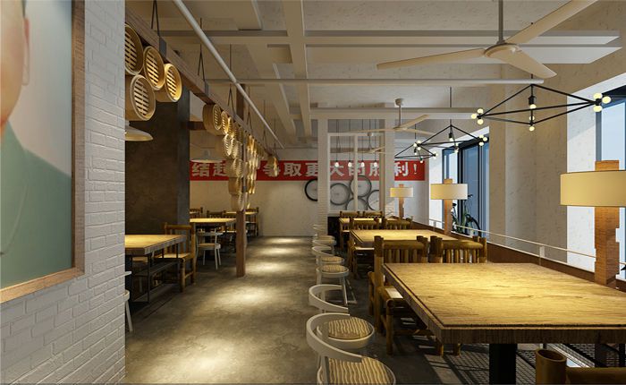 餐飲店面裝修設計圖片、餐飲店裝修效果圖、餐飲店裝修案例