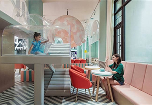 合肥親子餐廳裝修如何設計？在就餐中構(gòu)建親子游戲