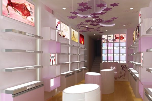 怎樣裝修好化妝品專賣(mài)店,重要還是要選擇專業(yè)設(shè)計(jì)公司