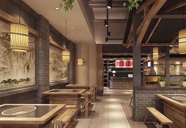 合肥火鍋店裝修設(shè)計，怎么裝飾可以留住食客