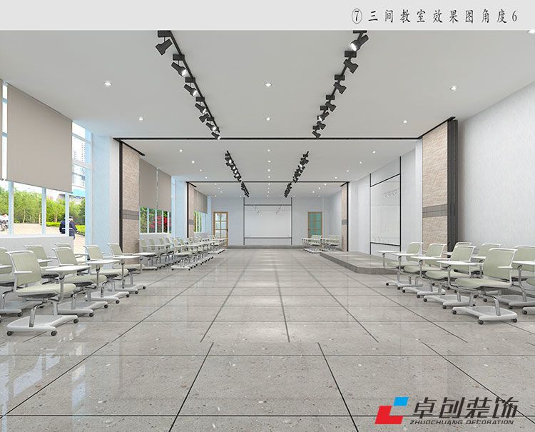 合肥美容美發(fā)職業(yè)培訓學校裝修設(shè)計案例