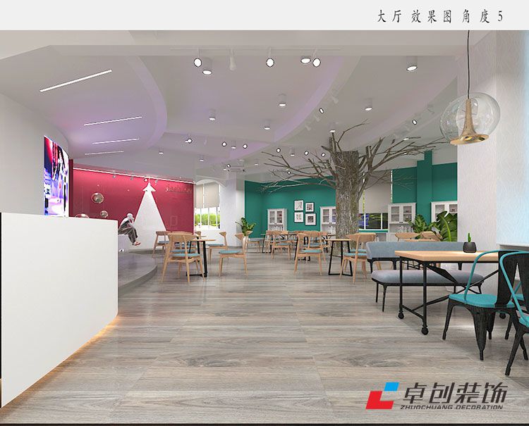 合肥美容美發(fā)職業(yè)培訓學校裝修設(shè)計案例
