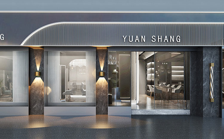合肥美發(fā)店設計，時尚前衛(wèi)的美發(fā)店裝修設計案例