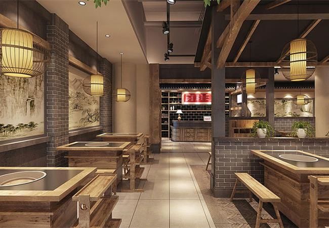 合肥火鍋店設(shè)計(jì)要點(diǎn)，火鍋店裝修效果圖