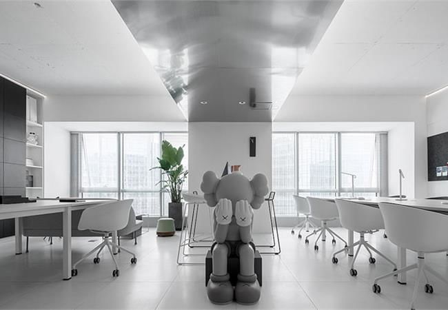 合肥辦公室設(shè)計裝修：大通間辦公室布局要點(diǎn)?