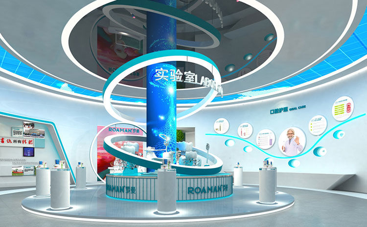 合肥展示展廳設(shè)計(jì)公司，科技展廳設(shè)計(jì)效果圖
