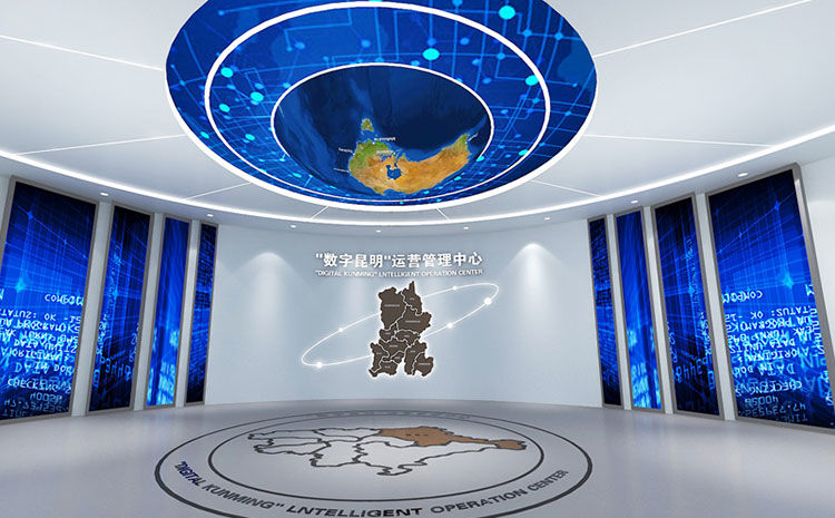 合肥展示展廳設(shè)計(jì)公司，科技展廳設(shè)計(jì)效果圖
