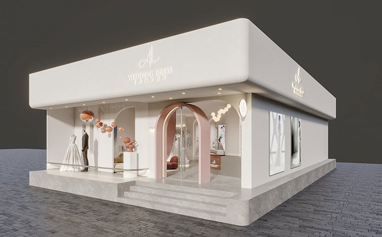 婚紗店設(shè)計(jì)效果圖，合肥婚紗店裝修需要注意的設(shè)計(jì)要點(diǎn)！