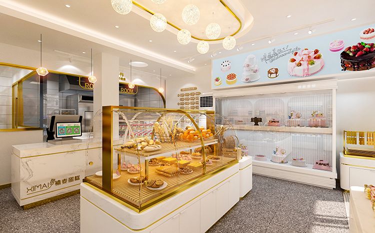合肥蛋糕店設(shè)計(jì)原則？好看的蛋糕店裝修效果圖案例