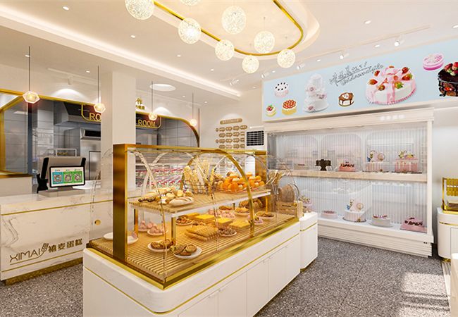 合肥蛋糕店設(shè)計(jì)原則？好看的蛋糕店裝修效果圖案例