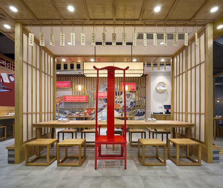 合肥面館裝修如何確保裝修效果？面館設(shè)計案例