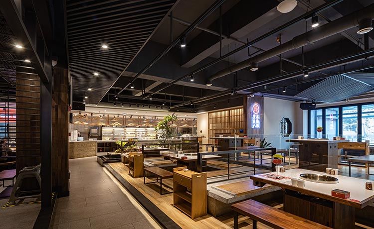 合肥火鍋店裝修如何管理好施工現(xiàn)場？看卓創(chuàng)怎么做!