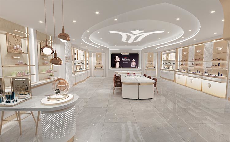 合肥化妝品店裝修，如何通過裝修提高店面的附加值？