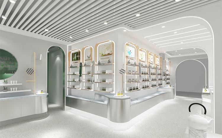 合肥化妝品店裝修，如何通過裝修提高店面的附加值？