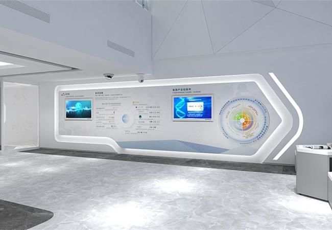 合肥醫(yī)療展廳空間裝修怎么營造視覺效果？